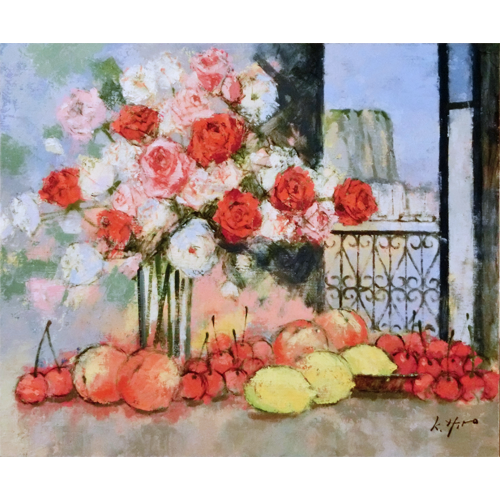 小林大彦② 油彩 サン・トロペ - 絵画